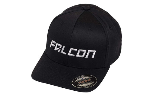 Premium Flexfit Falcon Hat - Black Large/XL