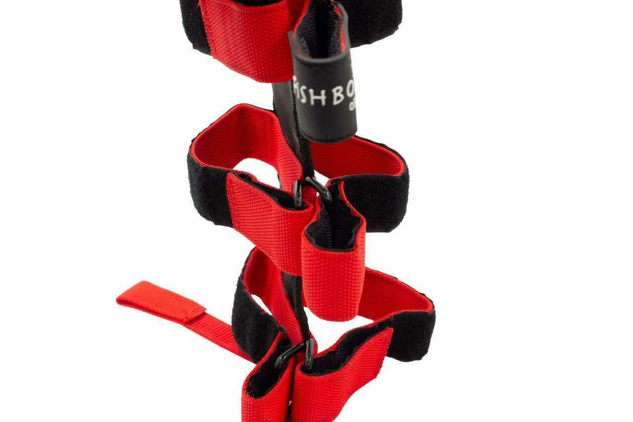 Fire Extinguisher Holder Fishbone Offroad FB55155 - Red