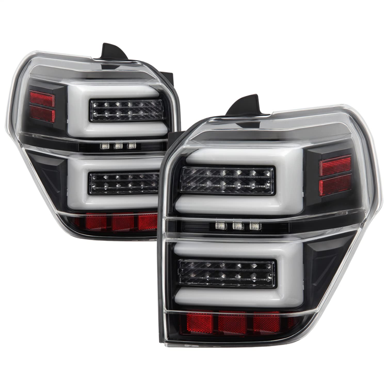 LED Fog Lights Spyder (ALT-YD-T4R10-SEQ-BK)