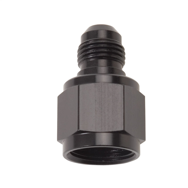 REDUCER FLARE -8 AN TO -10 B-NUT BLACK ANODIZED