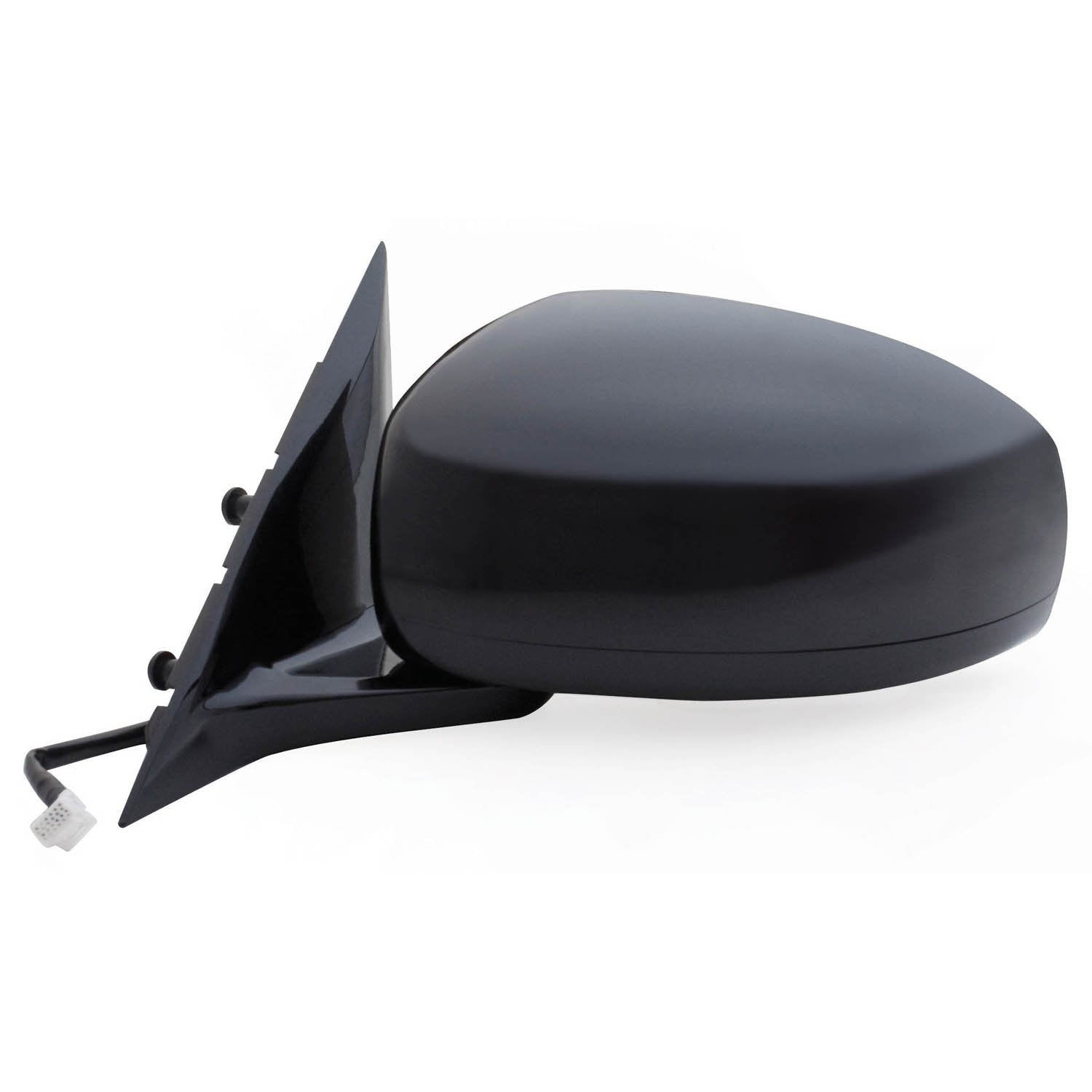 Fit System Infiniti 68598N Driver Side OE Style Heated Power Replacement Mirror with Memory, Black
