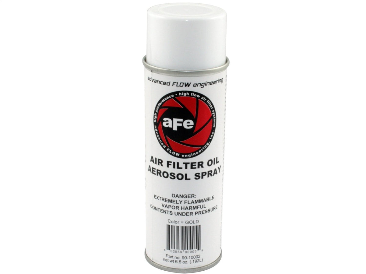 6.25oz Aerosol aFe Power Air Filter Oil - Gold, Restores Pro GUARD7 Engine Air Filters, #90-10002