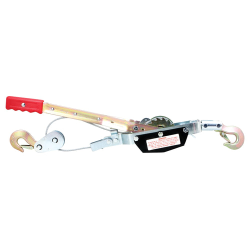 W4000DB Performance Tool Power Puller - 2 Ton Capacity Winch, 12' Aircraft Cable & Automatic Notch For Time Releases