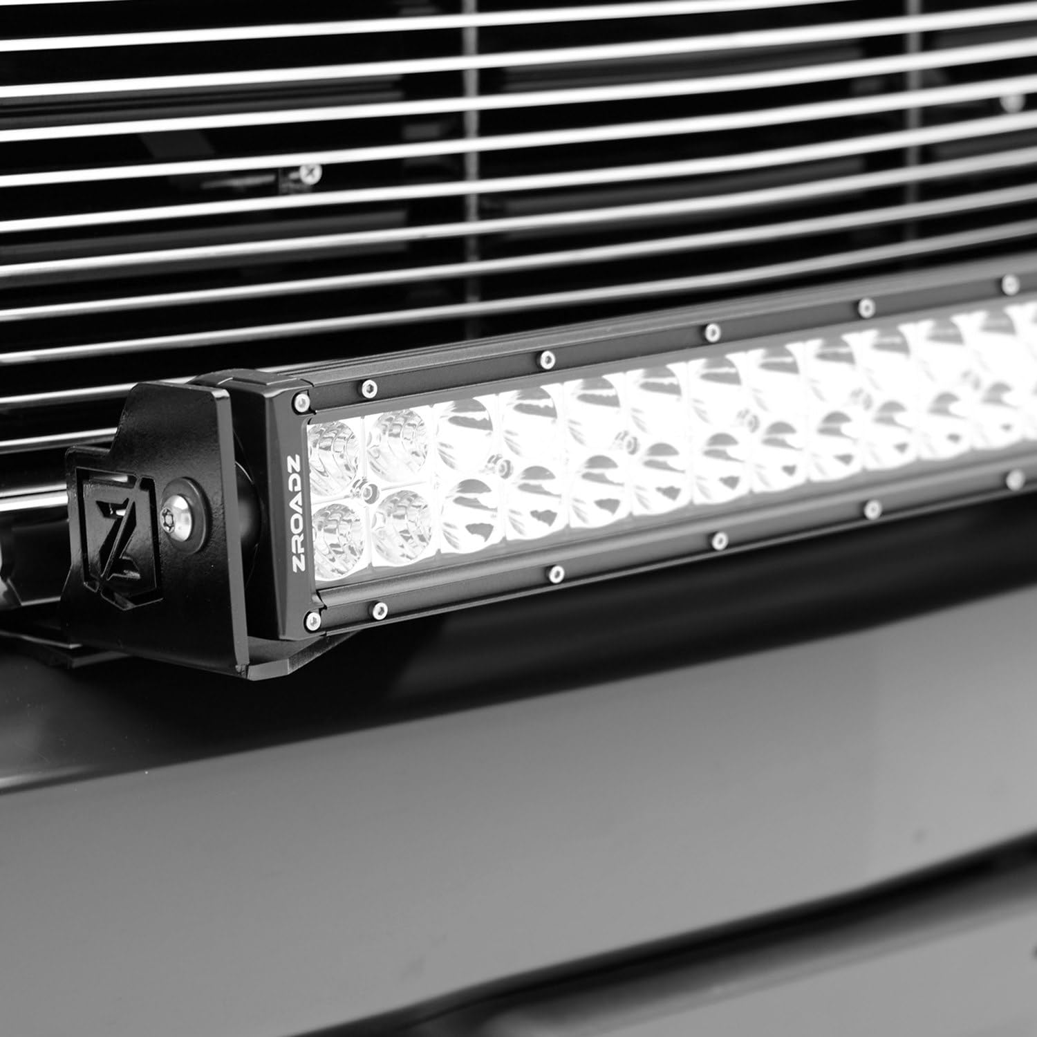 ZROADZ Black Z321221-KIT Front Bumper LED Light Bar KIT 2015-2016 CHEVROLET SILVERADO 2500/3500