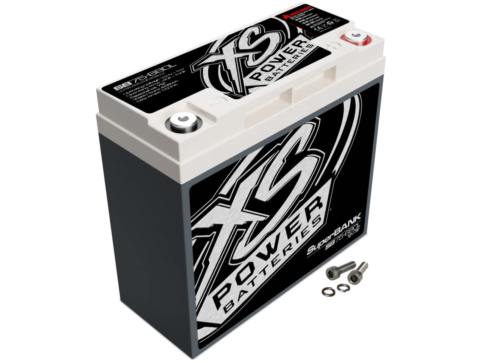 12V Super Bank Powersports Capacitor Modules - M6 Terminal Bolts Included 1500 Max Amps Batteries