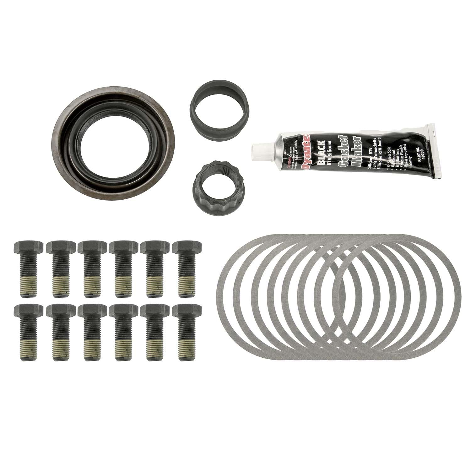 Motive Gear Differential Gear Install Kit GM11.5IK for GM 11.5 Rear, Fits 14-Bolt, Fits Chevrolet/GMC 2001-2012, Replaces: Revolution Gear & Axle 25-2024, Yukon Gear and Axle MK GM11.5