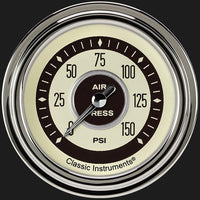 Nostalgia Classic Instruments 2 5/8" Air Pressure 150 PSI Electric