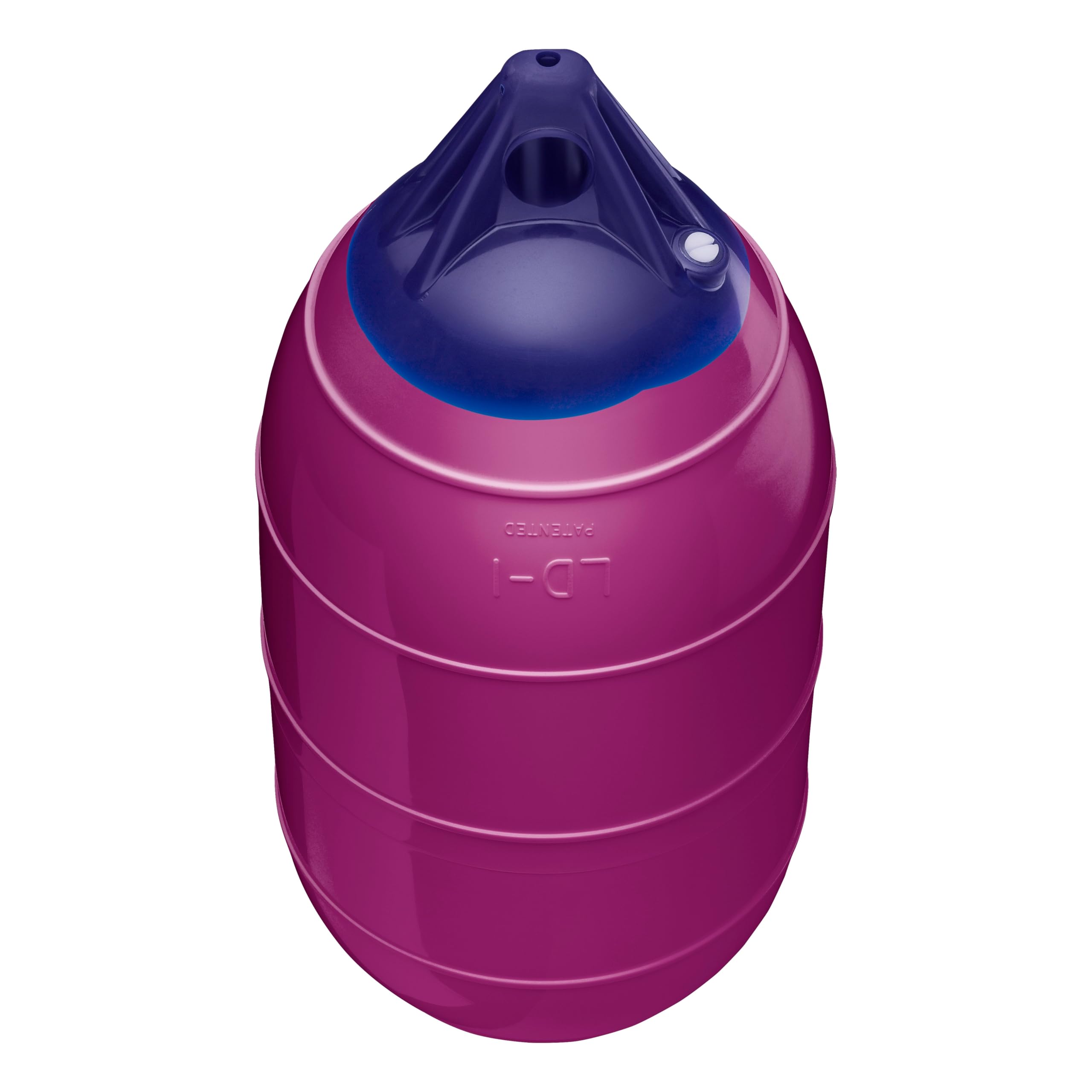 Polyform Low Drag Buoy LD-Series Standard Blue Ropehold - Berry