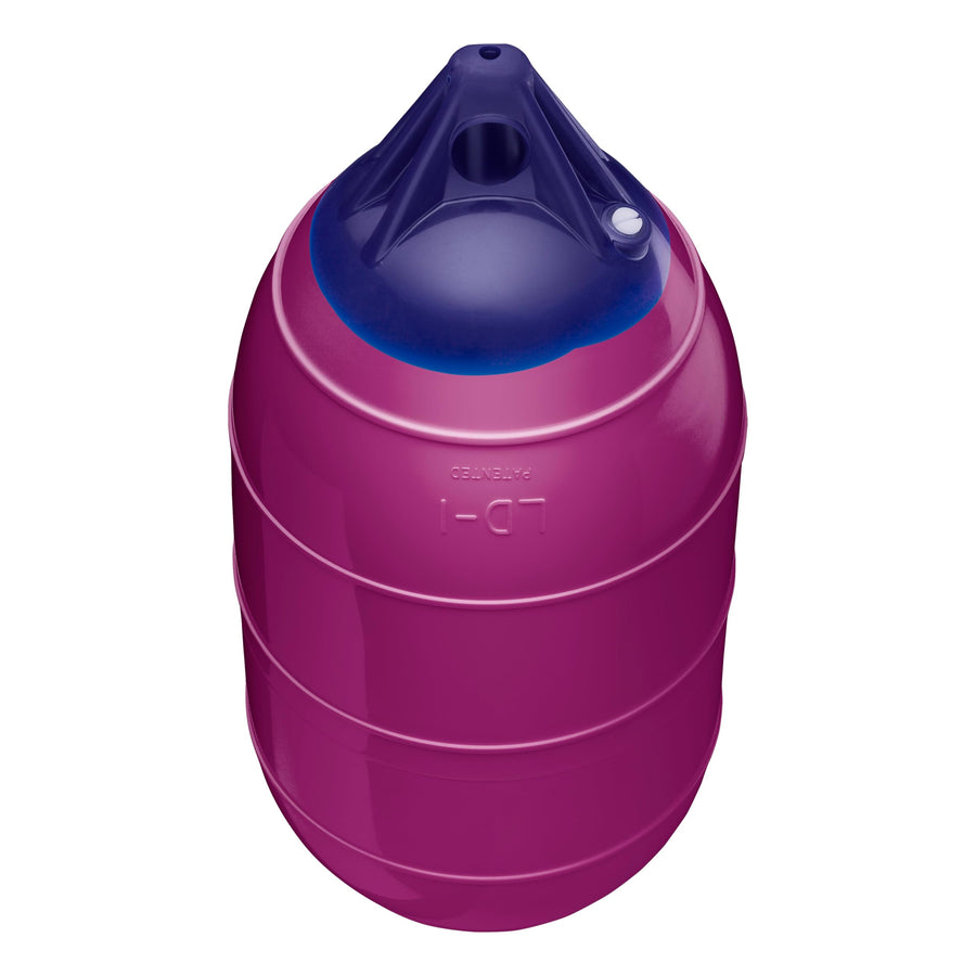 Polyform Low Drag Buoy LD-Series Standard Blue Ropehold - Berry