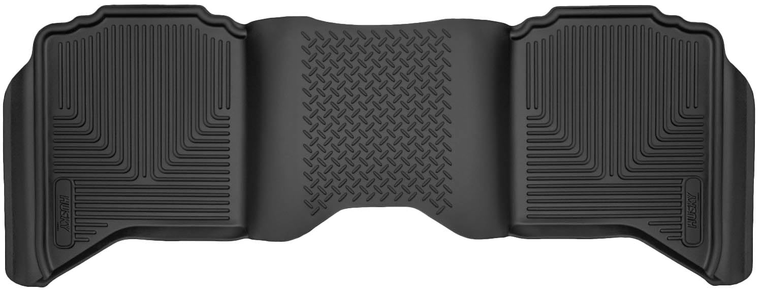 Husky Liners Floor Mats X-act Contour | Fits 2010 - 2024 Dodge Ram 1500 (19-24 Classic Body Only) 2010 - 2018 Dodge Ram 2500/3500 Crew Cab | 2nd Row, 1-pc Black - 53601