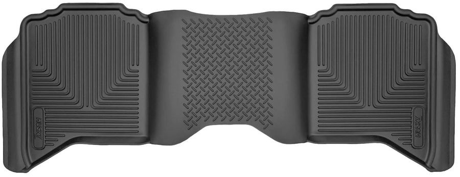 Husky Liners Floor Mats X-act Contour | Fits 2010 - 2024 Dodge Ram 1500 (19-24 Classic Body Only) 2010 - 2018 Dodge Ram 2500/3500 Crew Cab | 2nd Row, 1-pc Black - 53601