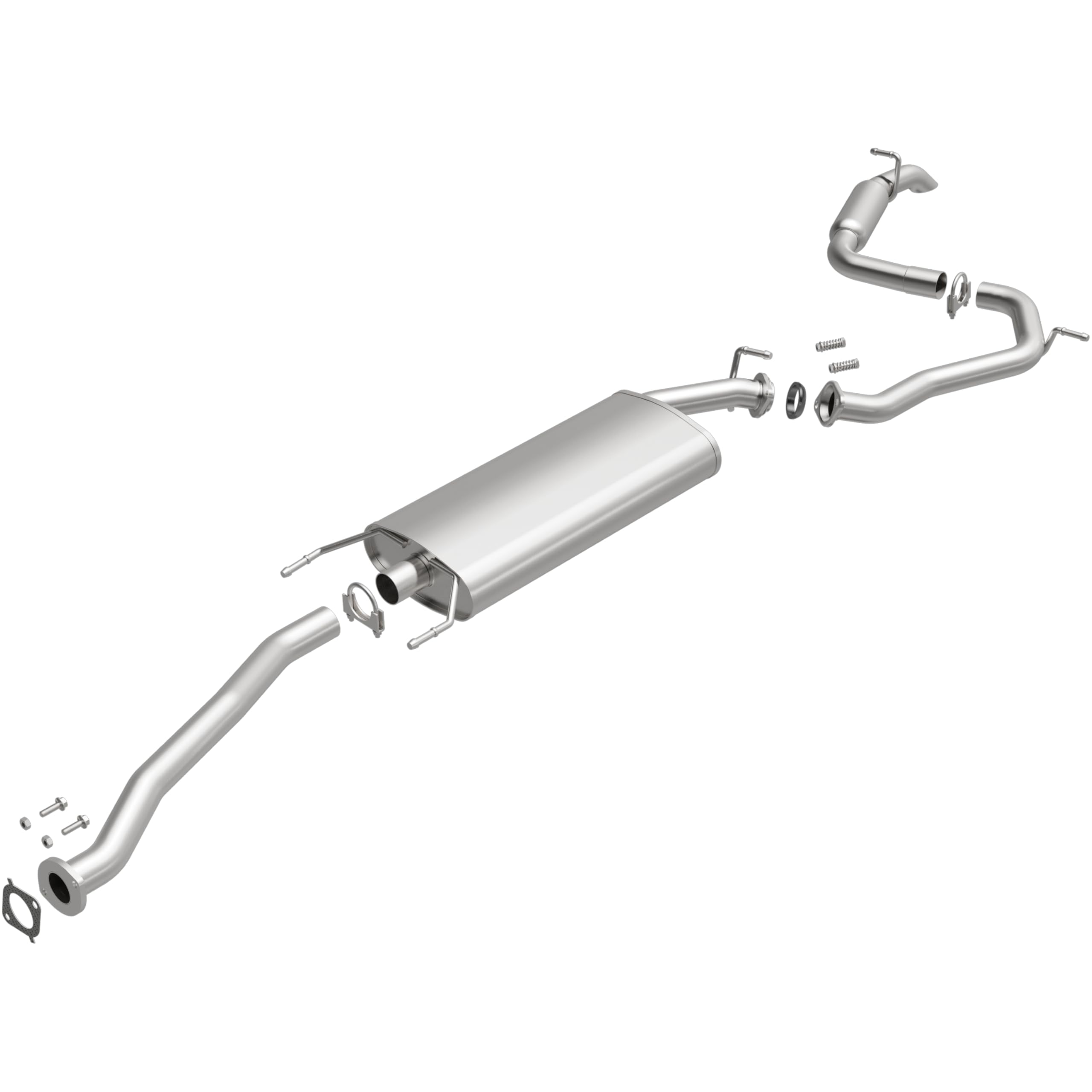 Replacement BRExhaust Exhaust System Kit 106-0753: Compatible with 2013-2018 Toyota RAV4 2.5L