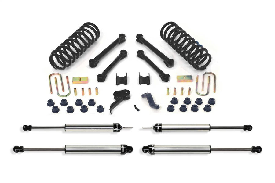Fabtech Performance Lift System K3037DL w/Shock w/DLSS Shocks 4.5 in. Lift