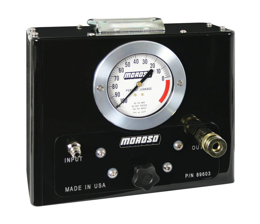 Cylinder Leakage Tester Moroso 89603 with Adapter