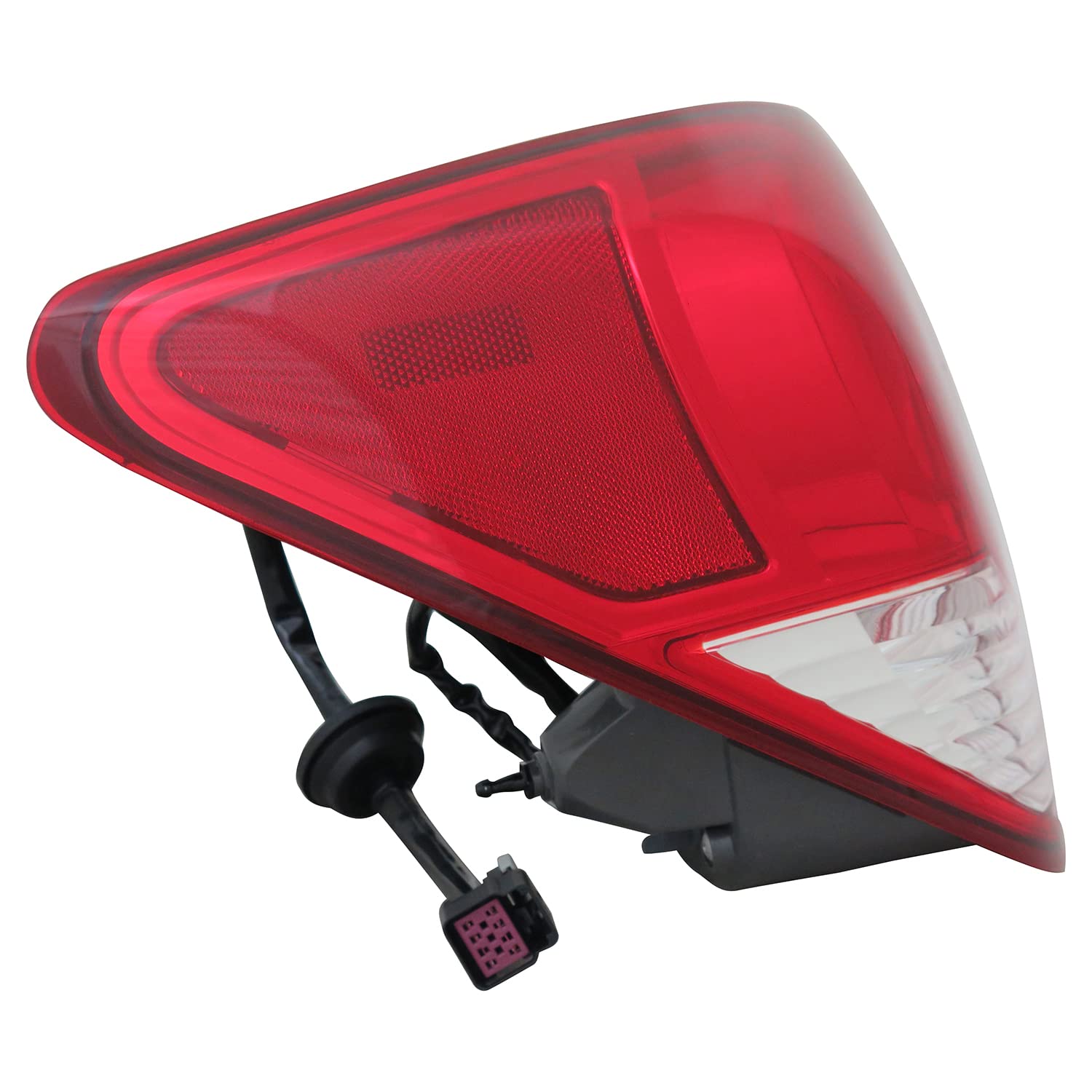 Left TYC Tail Light Assembly Compatible with 2011-2015 Chevrolet Cruze