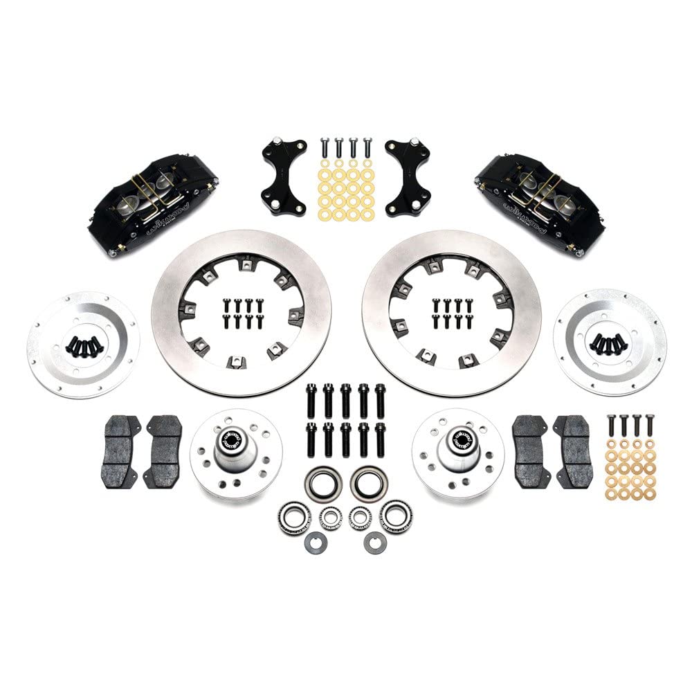 Front Hub Kit DP6A,12.19",Drilled,Red