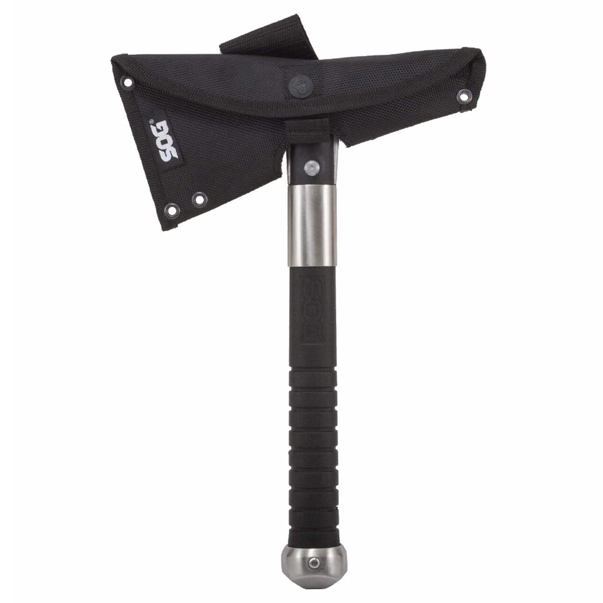 SOG Tactical Hatchet Tomahawk - Voodoo Hawk Mini Tactical Axe, Throwing Hatchet w/ 2.75 Inch Blade for Survival Sports and Camping Axes (F182N-CP)
