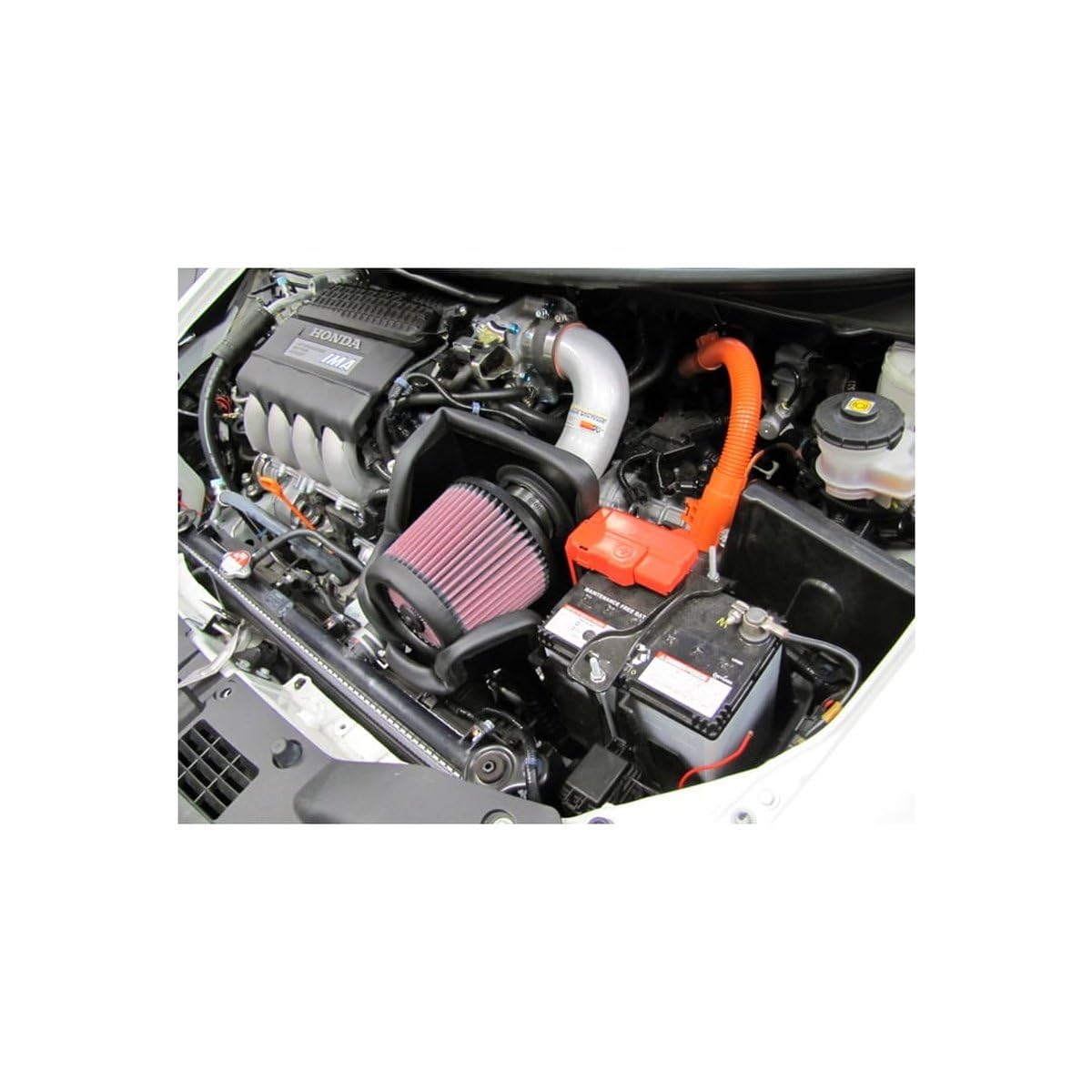 Cold Air Intake System K&N: High-Flow Air-Filter, Increase Performance & Horsepower: Compatible with 2011-2016 HONDA CR-Z, 69-1018TS