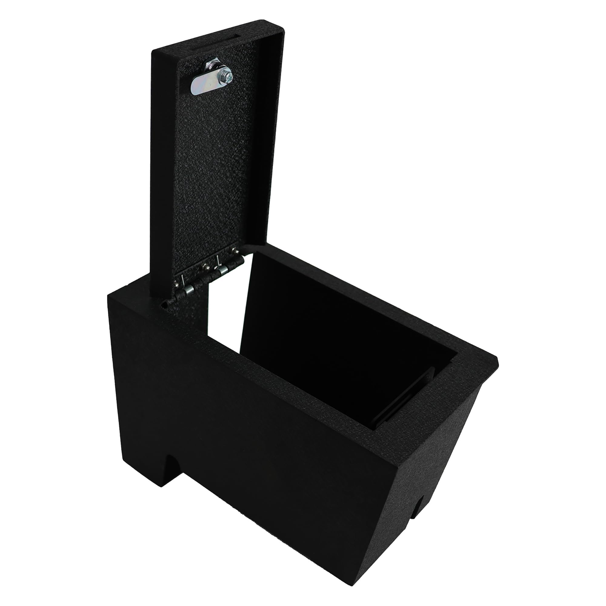 Center Console Safe Black Horse Security Lock Box, Black Gun Box Organizer, with 4 Digit Combination Resettable Lock Compatible with 2015-2022 Chevrolet Colorado-ASGM07