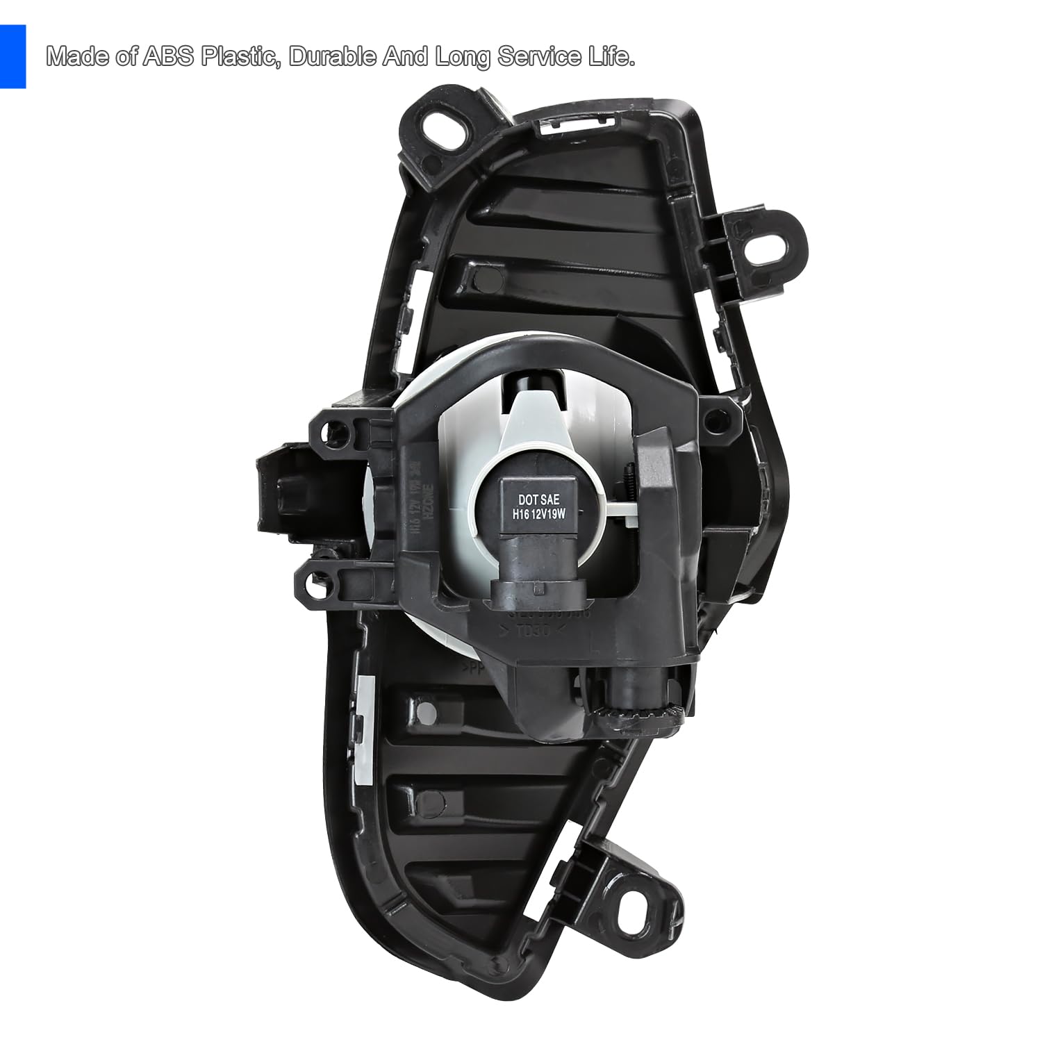 Fog Lights Spec-D Tuning Front Bumper Lamp Bezel Cover w/Switch Compatible with Toyota RAV4 2019-2021