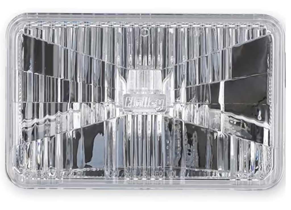 Holley LED Forward Facing Light - Retrobright LFRB185 - Housing Only - Clear Lens - Sold Individually