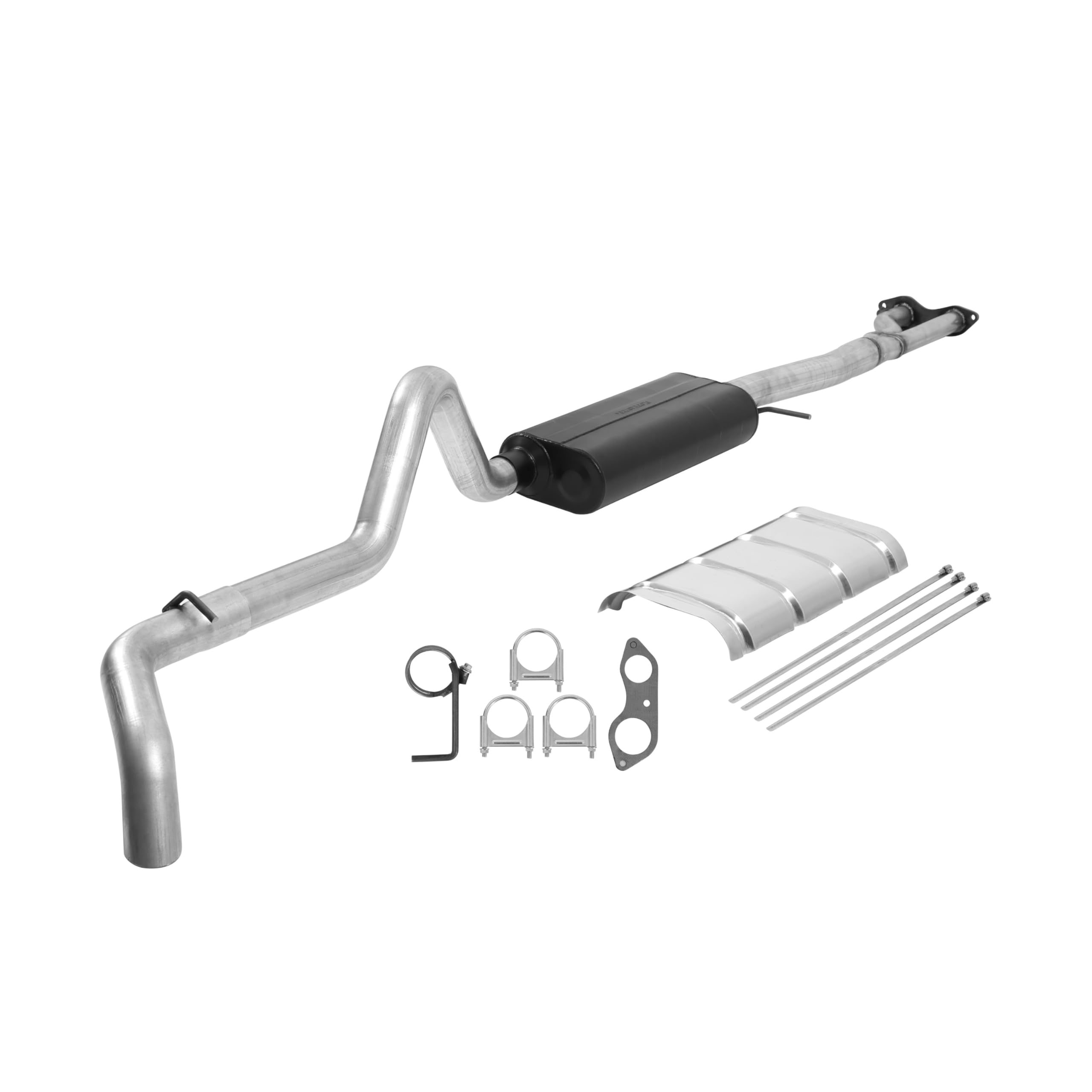Flowmaster American Thunder 17287 Cat-Back Exhaust Kit 3 Inch Aluminized Steel Compatible with 1996-1999 Chevy Silverado, GMC Sierra 1500 5.7L