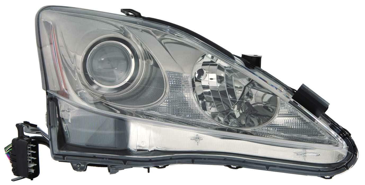 Headlight Assembly DEPO 324-1101R-USD7 (LEXUS IS250/350 09-10 UNIT HALOGEN PASSENGER SIDE)