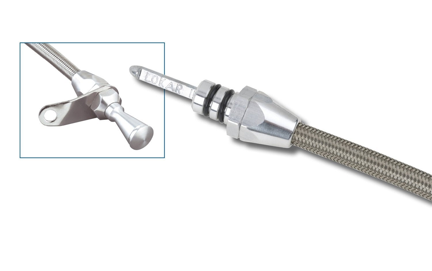 Hi-Tech Lokar TD-30C4TMPAN Transmission Dipstick for Ford C-4 Pan Transmount