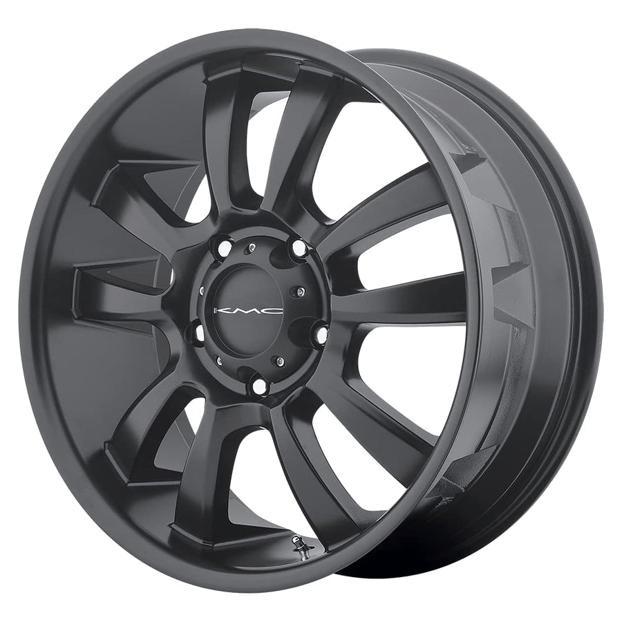Skitch KMX Wheels Wheel with Satin Black Finish (24x9.5"/6x5.5")