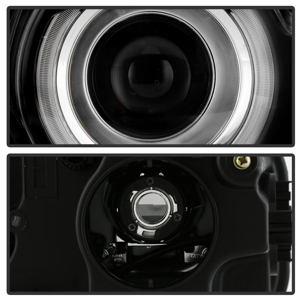 Dodge Challenger 15-20 Spyder (POE) Halogen w/LED DRL Headlight - Low Beam-H1R2(Included) ; High Beam-H1R2(Included) ; Signal-LED - OE Right