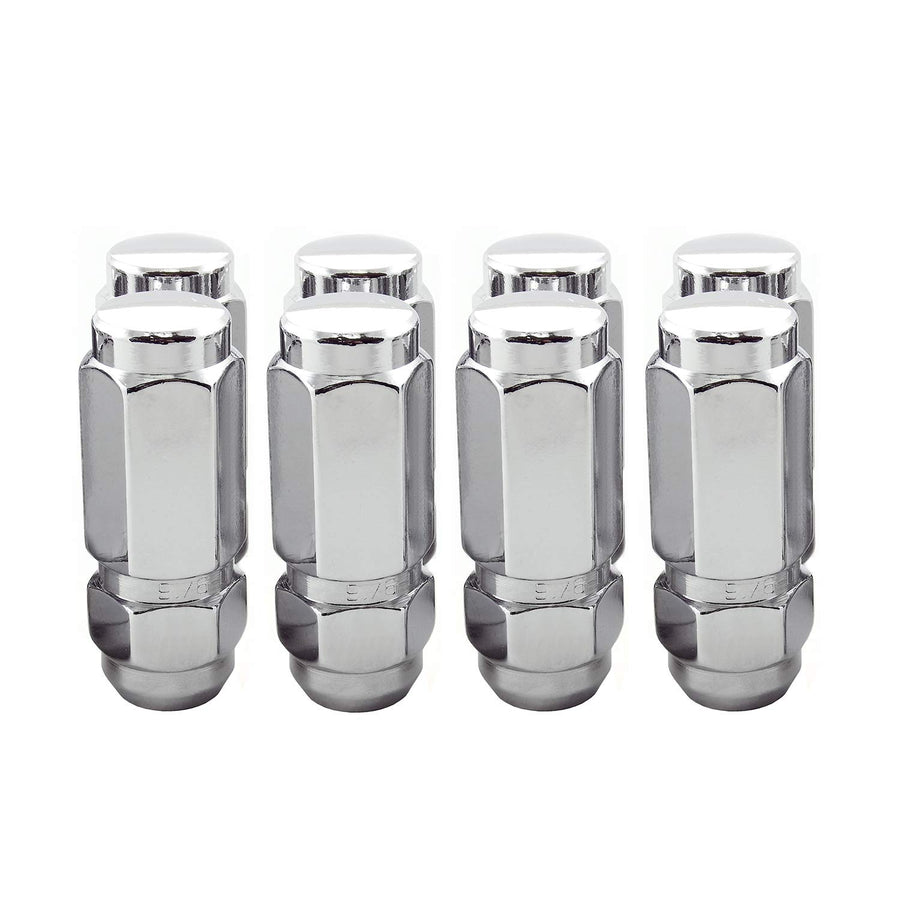 Duplex Cone Seat Style McGard 64806 Chrome Lug Nut Set (9/16" - 18 Thread Size) - Set of 8