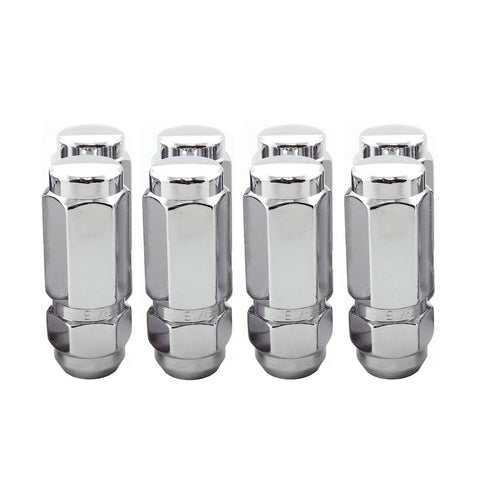 Duplex Cone Seat Style McGard 64806 Chrome Lug Nut Set (9/16" - 18 Thread Size) - Set of 8
