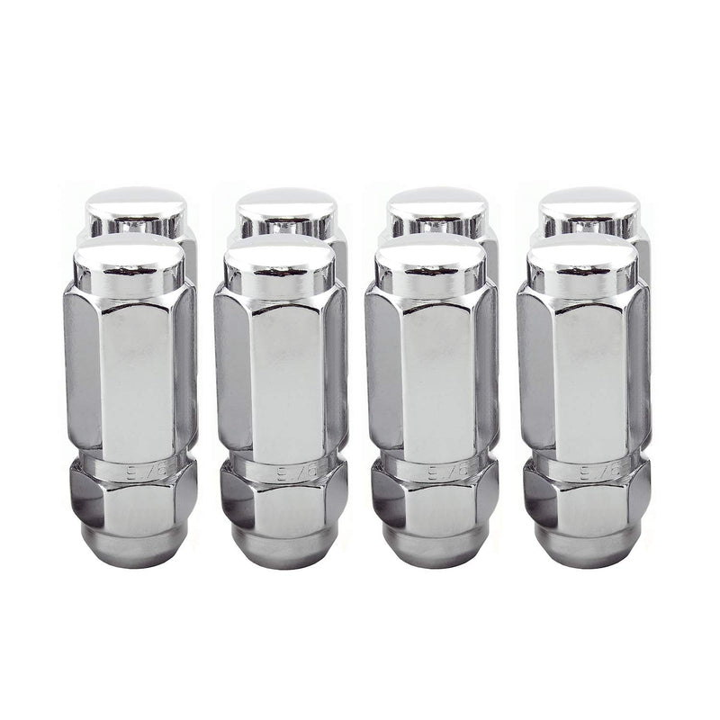 Duplex Cone Seat Style McGard 64806 Chrome Lug Nut Set (9/16" - 18 Thread Size) - Set of 8