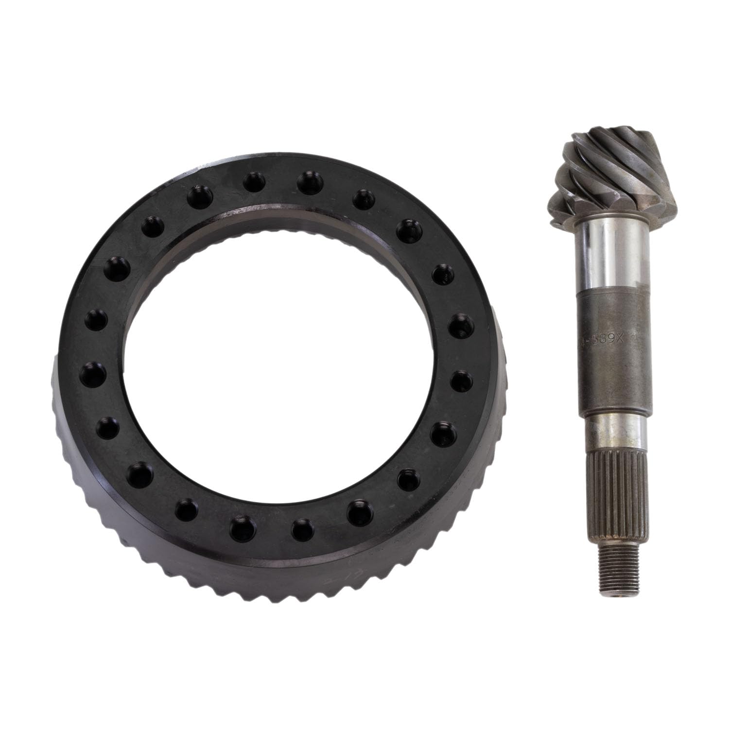 Differential Ring & Pinion Motive Gear D44-589X For Dana 44 Standard Ratio 5.89, 10-Bolt, 26 Spline, 9 Pinion & 53 Ring Tooth - Fits Chevrolet, Ford, Dodge, GMC, Jeep, Scout, Jaguar Replaces Dana OE