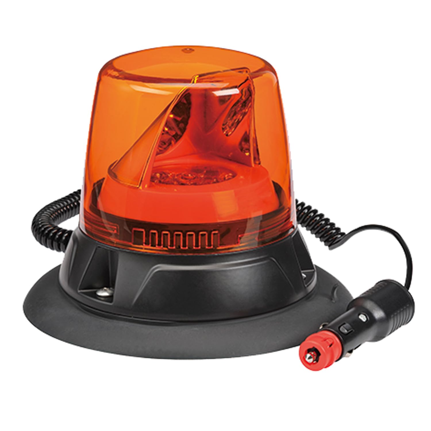 Amber Vision X Lighting 12/24V Beacon MAG Base with Lead