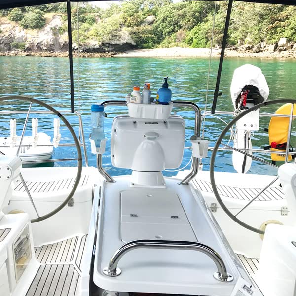 StowPod RAILBLAZA Cup Holder Storage Caddy for Boats, Perfect for Holding Beverages, Tumblers, Phones, Binoculars and More
