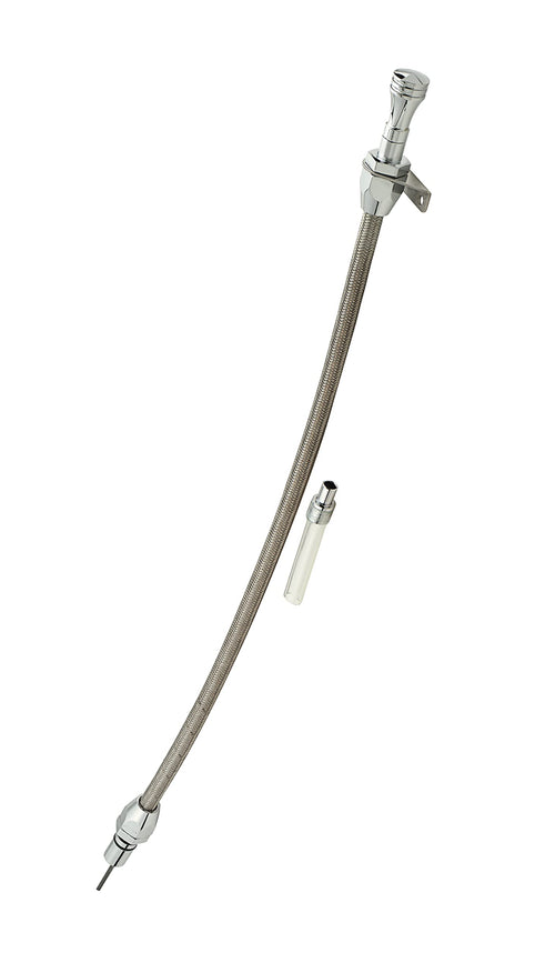 Automatic Transmission Dipstick & Tube Mr. Gasket 9704G - Braided Stainless Steel