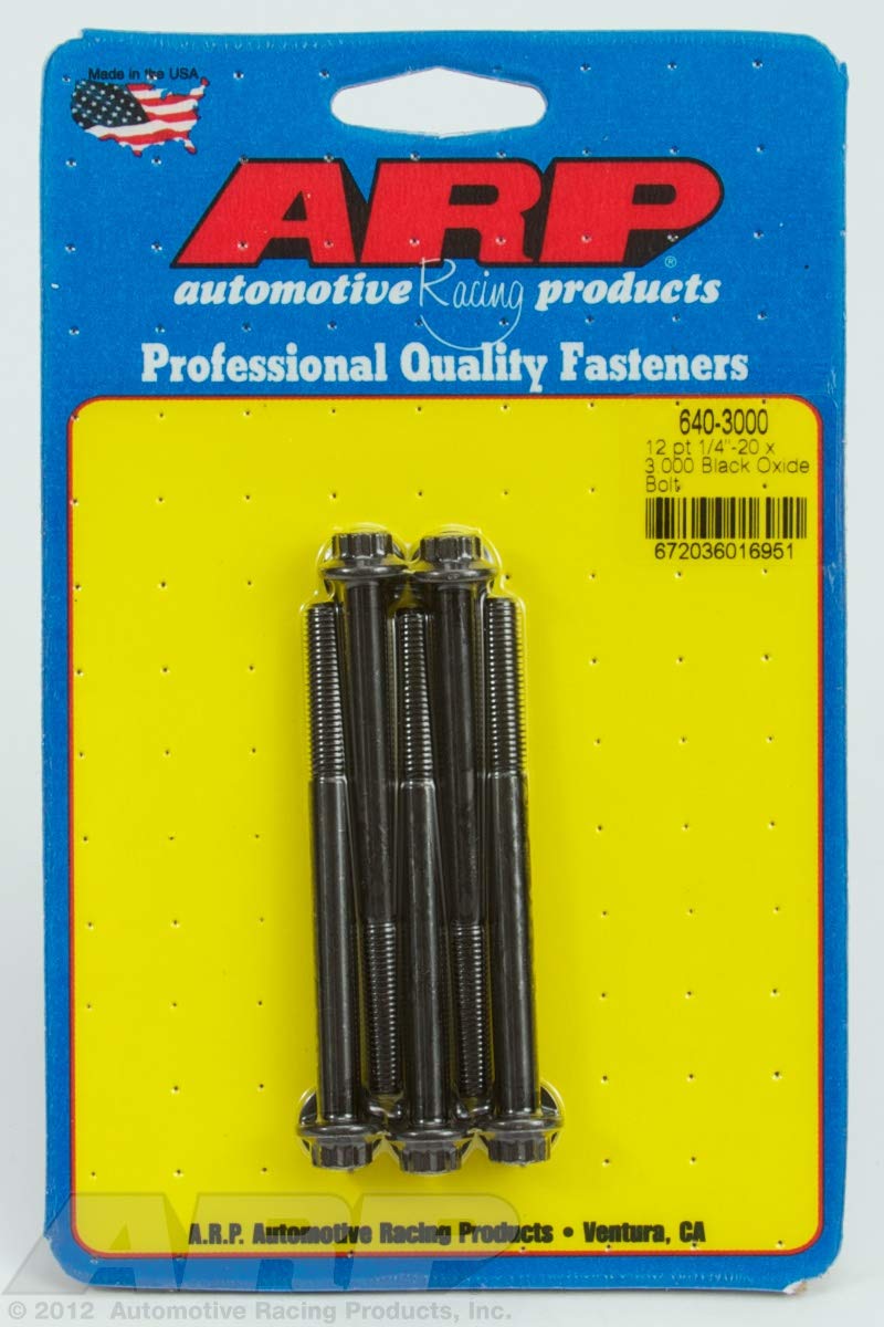 Black ARP (640-3000) Oxide Bolt
