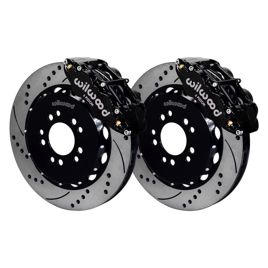 Front Hat Kit FNSL6R,14.00, Drilled, Red