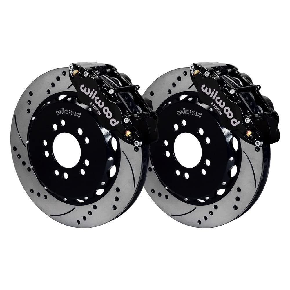 Front Hat Kit FNSL6R,14.00, Drilled, Red