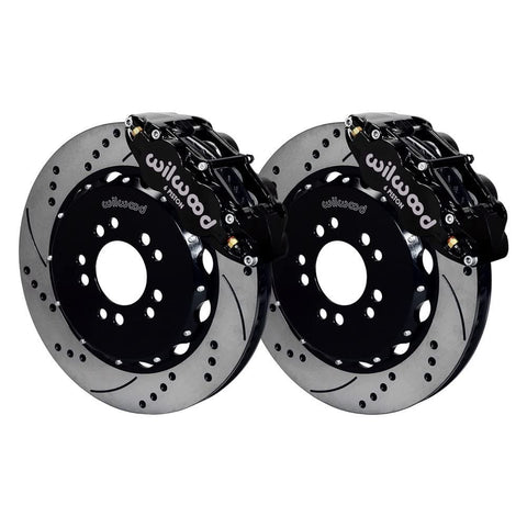 Front Hat Kit FNSL6R,14.00, Drilled, Red