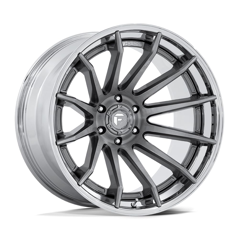 FUEL OFF-ROAD 22X10 FC403 BURN 6X135 4.79-18mm PLATINUM WITH CHROME LIP - FC403AP22106318N