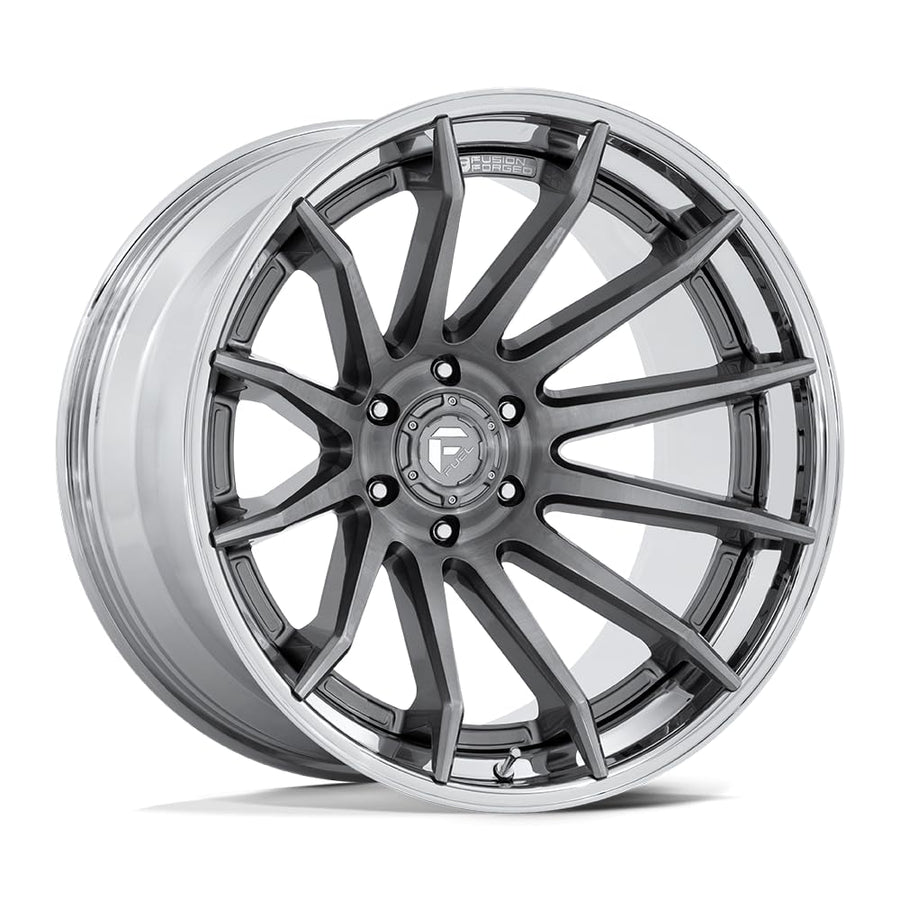 FUEL OFF-ROAD 22X10 FC403 BURN 6X135 4.79-18mm PLATINUM WITH CHROME LIP - FC403AP22106318N