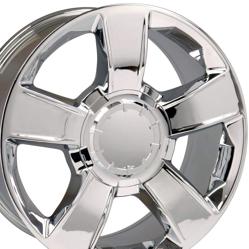 20 Inch OE Wheels CV79 Rim Fits Tahoe Style 6x139.7 20x8.5 Chrome - Hollander 5651 (1)