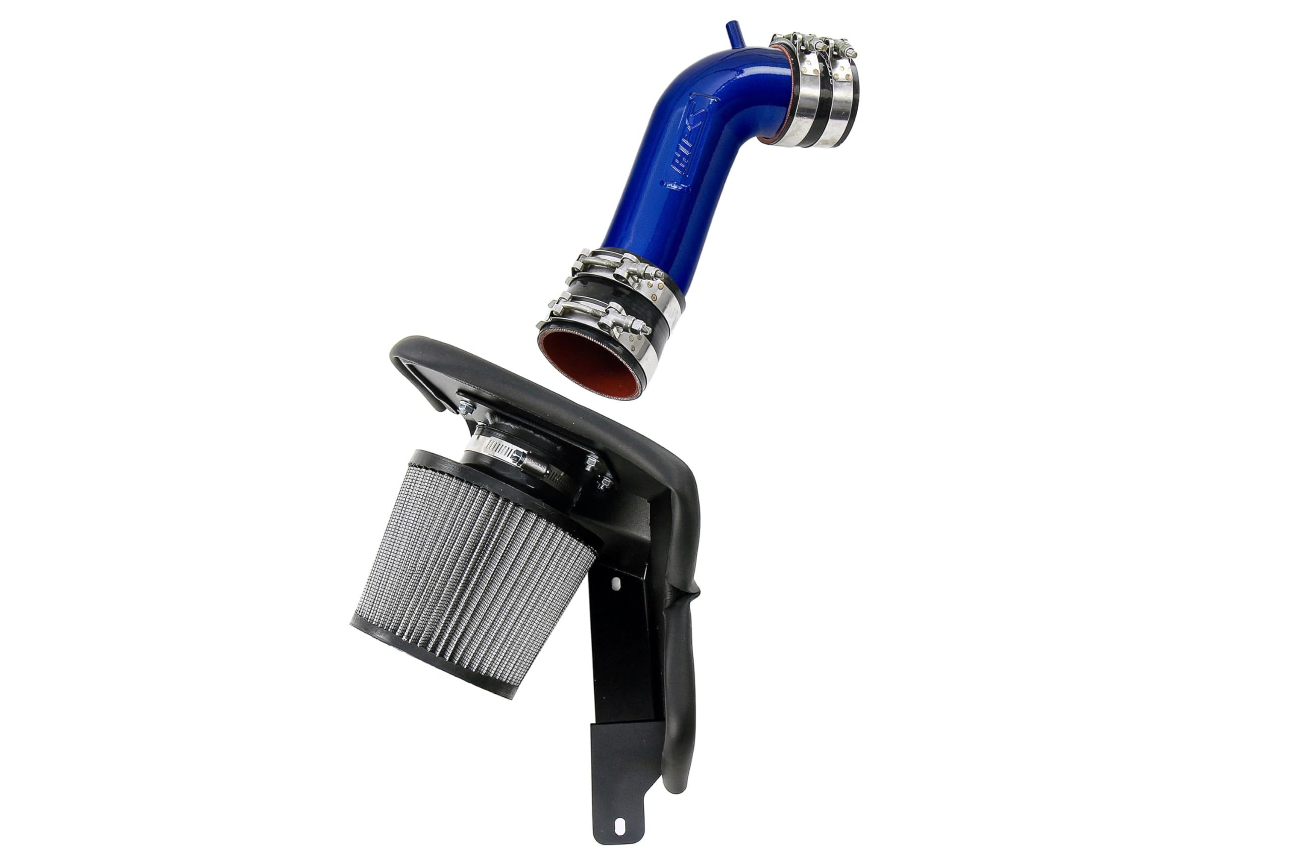 HPS Blue Air Intake Kit Cool Ram with Heat Shield Compatible for 1993-1996 Toyota Supra 3.0L Non Turbo 2JZGE, 827-715BL