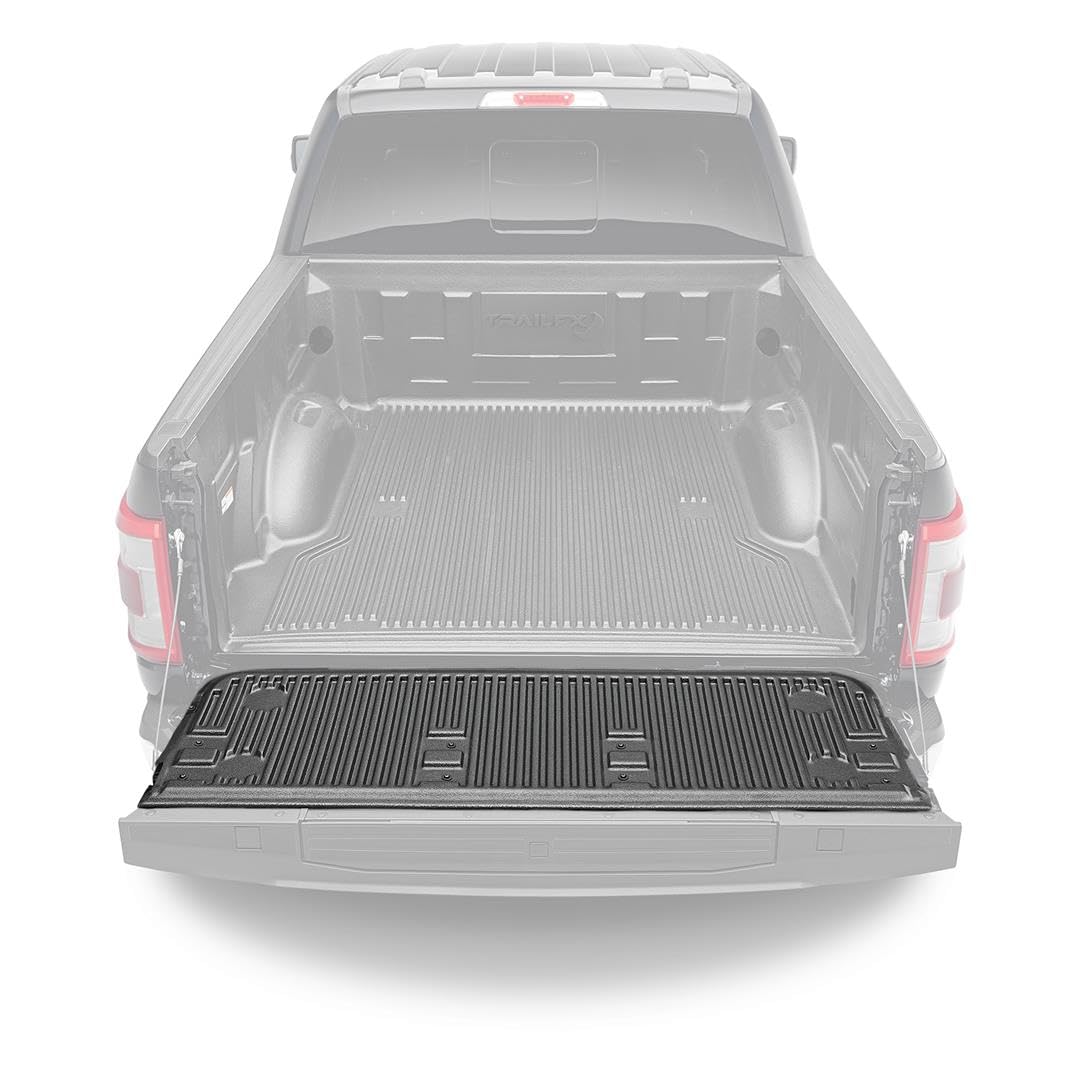 TrailFX Tailgate Liner Black Fits Dodge Ram 1500 2006-2018 High-Density Polyethylene Direct Fit Textured Ribbed Surface TrailFX RD06TGNR
