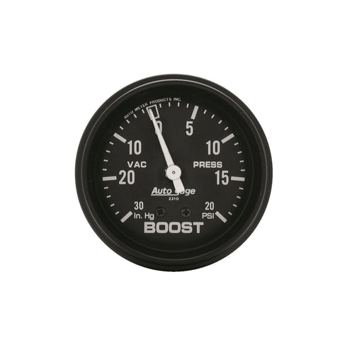 AUTO METER Autogage 2310 Boost-Vac/Pressure Gauge 2.625 in.