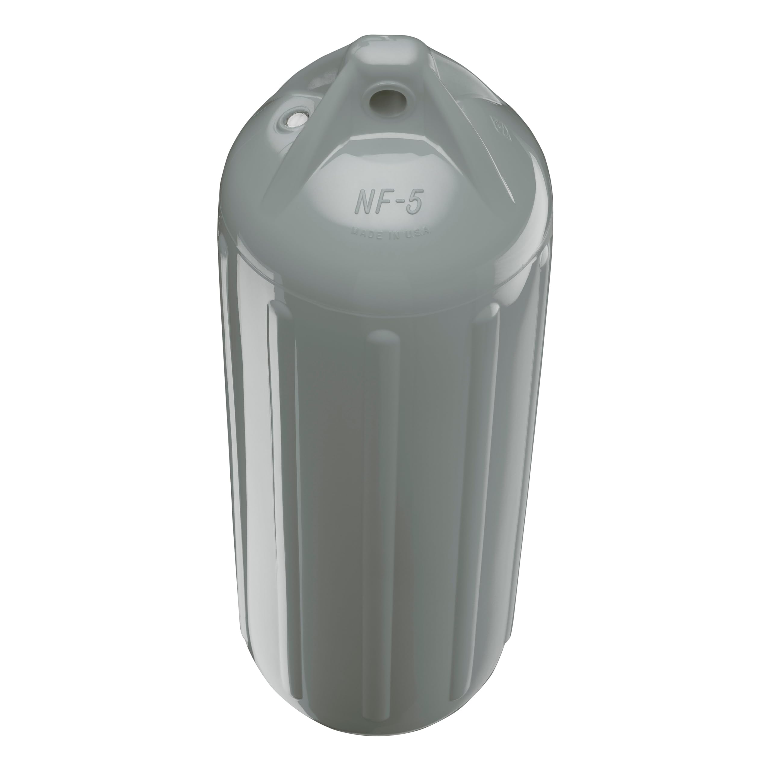 NF-5 Polyform Boat Fender - Grey