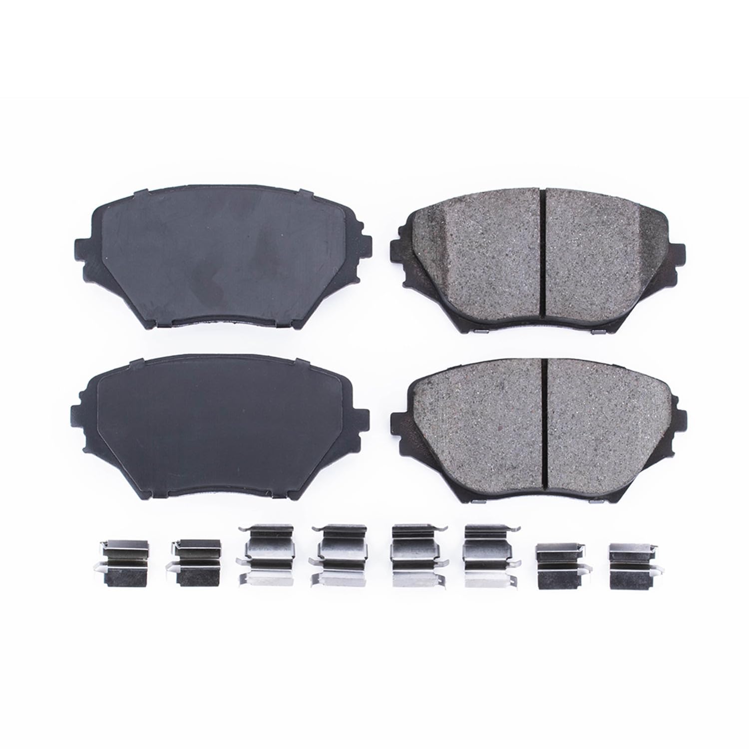 Power Stop Brake Kit Front For Toyota RAV4 2001-05 - Ceramic Brake Pads With Installation Hardware, 17-862