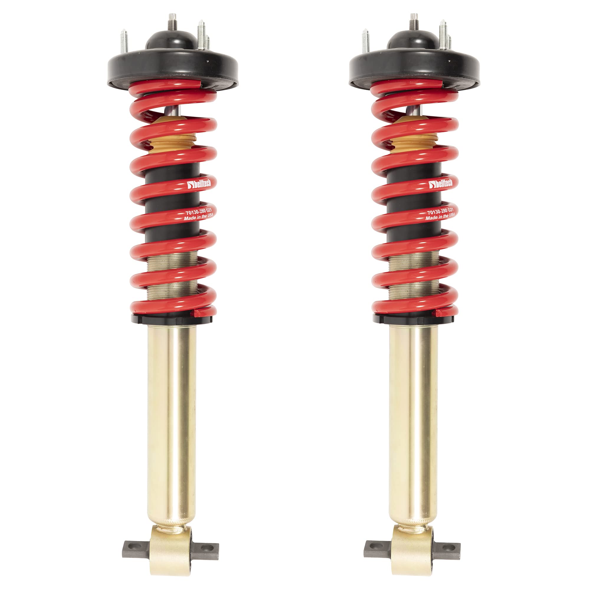 3-4" Belltech Front Coilover Kit fits 2021+ F-150 4WD